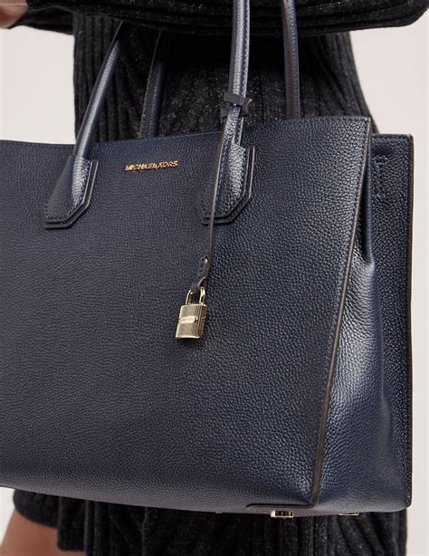 mercer bag michael kors blue